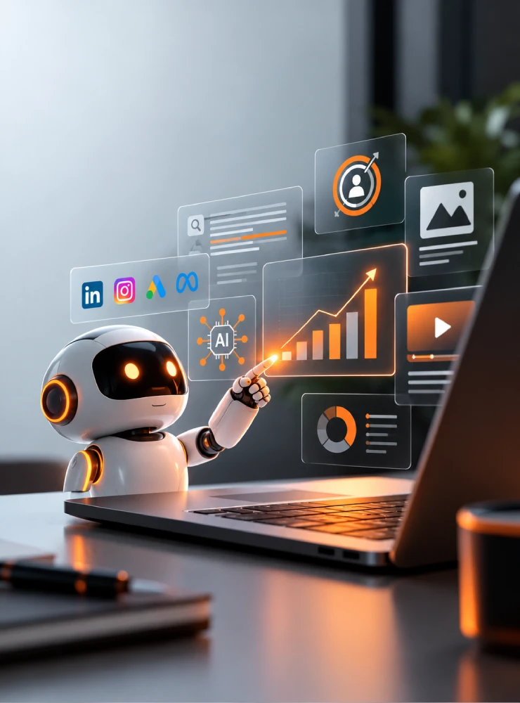 AI marketing visual