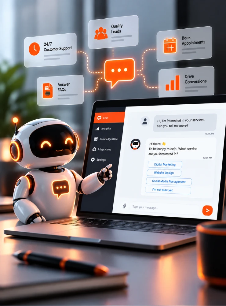 Chatbot visual