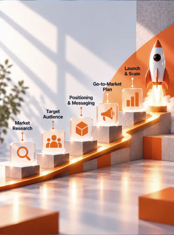 Go-to-market strategy visual