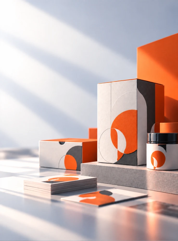 Packaging design creative visual