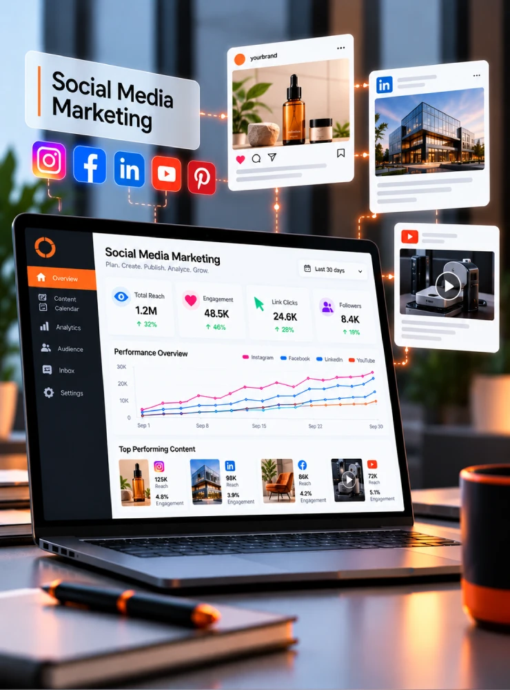 Social Media Marketing growth marketing visual