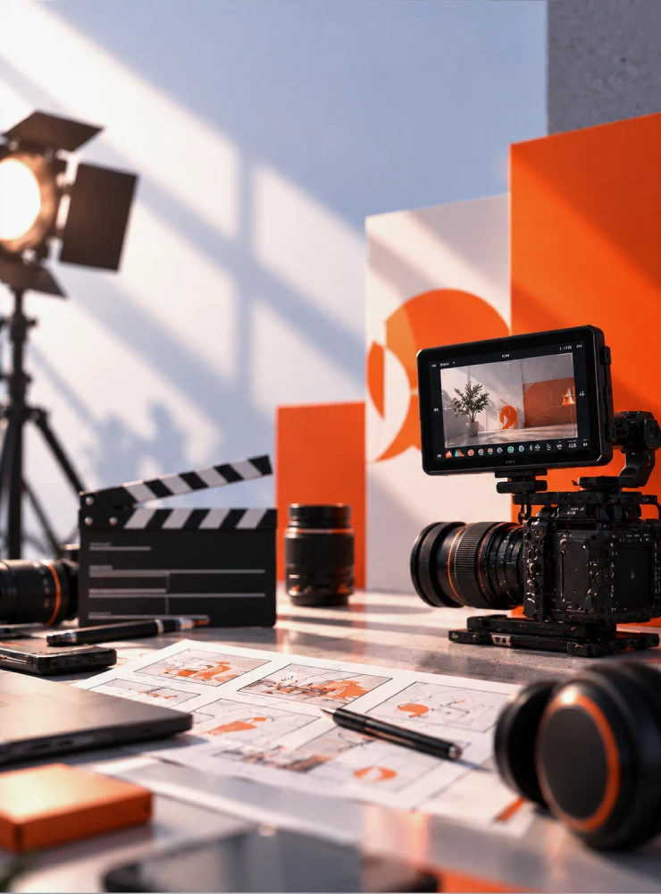 Video production creative visual