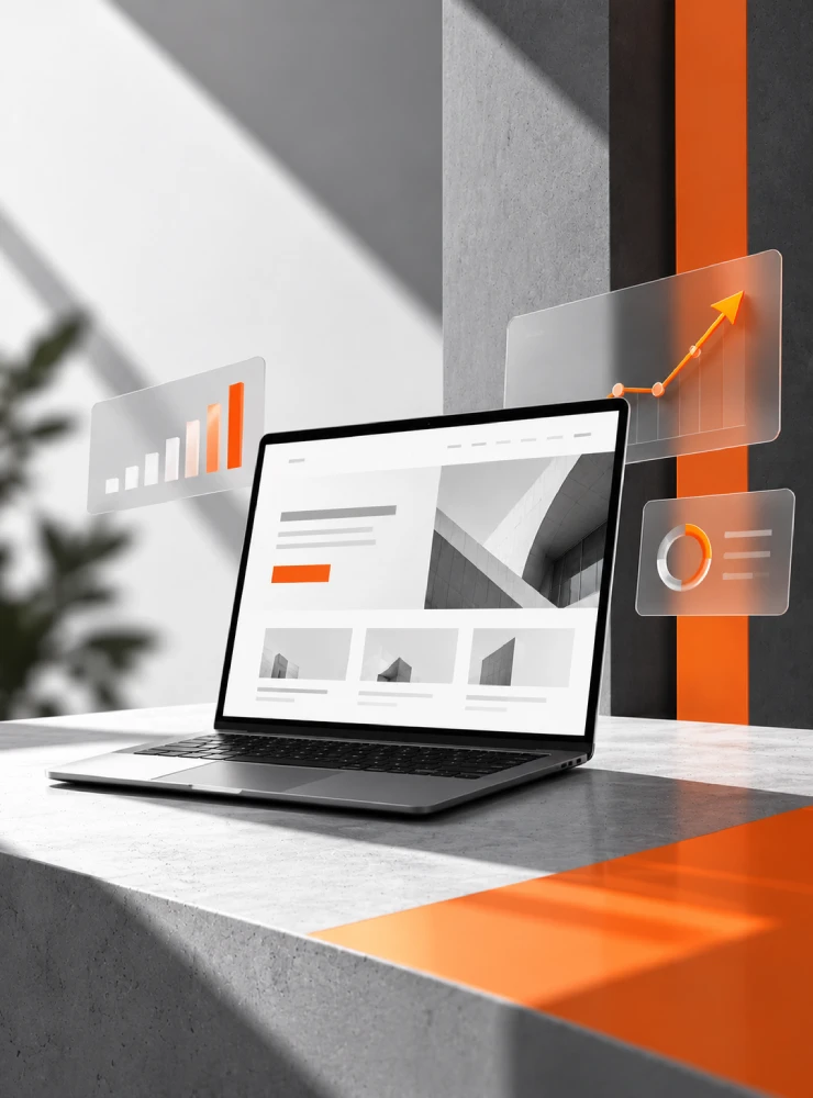 Website design visual